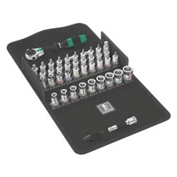 Wera Knarrensatz Zyklop Speed 8100 SA All-in, 1/4", 42-teilig, mit Haltefunktion, met... WERA-05003755001 4013288190994 (Abb. 1)