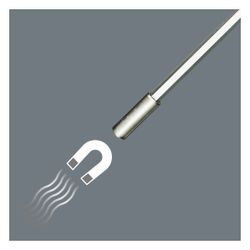 Wera Bithandhalter 812/1, 1/4" x 120mm, magnetisch, Kraftform Griff, Abrollschutz, 05... WERA-05051205001 4013288012272 (Abb. 1)