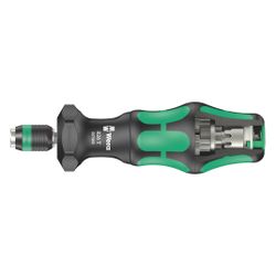 Wera Bits-Handhalter 826 T Kraftform Turbo, 1/4" x 146mm, mit Schnellwechselfutter... WERA-05057480001 4013288214591 (Abb. 1)