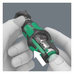 Wera Bit-Set Kraftform Kompakt Turbo 1, 19-teilig, 89mm Bits, mit Rapidaptor-Schnellw... WERA-05057482001 4013288214614 (Abb. 1)