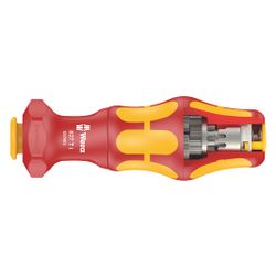 Wera Handhalter Kraftform Turbo 827 T i, 9x125mm, Schnellwechselkopf, Abrollschutz, 0... WERA-05057481001 4013288214607 (Abb. 1)