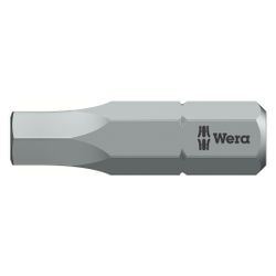 Wera Innensechskant-Bit 840/1 BTZ, 5,5mm, 25mm, 1/4"-Sechskant, 05056686001... WERA-05056686001 4013288182470 (Abb. 1)