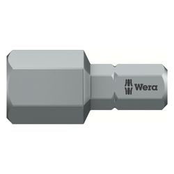 Wera Innensechskant-Bit 840/1 Z, 10mm, 25mm, 1/4"-Sechskant, 05056340001... WERA-05056340001 4013288012708 (Abb. 1)