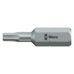 Wera Innensechskant-Bit 840/1 Z, Hex-Plus, 3mm, 25mm, 1/4"-Sechskant, 05056315001... WERA-05056315001 4013288012654 (Abb. 1)