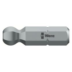 Wera Innensechskant-Kugelkopf-Bit 842/1 Z, 5mm, 25mm, 1/4"-Sechskant, 05056356001... WERA-05056356001 4013288013187 (Abb. 1)