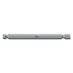 Wera Innensechskant-Kugelkopf-Bit 842/4, 4mm, 89mm, 1/4"-Sechskant, 05059681001... WERA-05059681001 4013288155948 (Abb. 1)