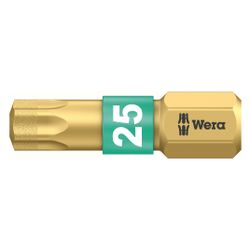 Wera Innensechsrund-Bit 867/1 BDC, TX 25 x 25mm, 1/4"-Sechskant, diamantbeschichtet, ... WERA-05066106001 4013288034069 (Abb. 1)