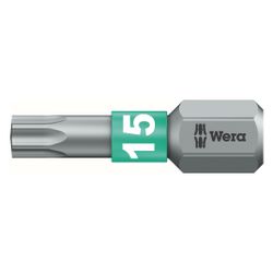 Wera Innensechsrund-Bit 867/1 BTZ, TX 15, 25mm, 1/4"-Sechskant, 05066122001... WERA-05066122001 4013288034526 (Abb. 1)
