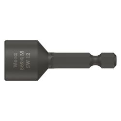 Wera Steckschlüsseleinsatz 869/4 M, magnetisch, 12mm, 50mm, 1/4"-Sechskant, 050604270... WERA-05060427001 4013288101143 (Abb. 1)