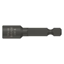 Wera Steckschlüsseleinsatz 869/4 M, magnetisch, 6 x 50mm, 1/4"-Sechskant, 05060421001... WERA-05060421001 4013288101082 (Abb. 1)