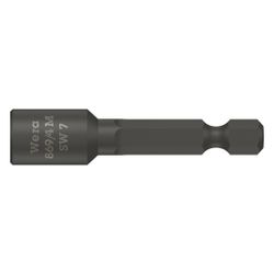 Wera Steckschlüsseleinsatz 869/4 M, magnetisch, 7mm, 65mm, 1/4"-Sechskant, 0506022000... WERA-05060220001 4013288016676 (Abb. 1)