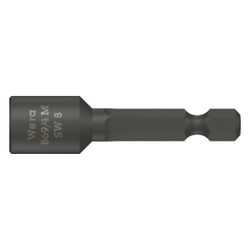 Wera Steckschlüsseleinsatz 869/4 M, magnetisch, 8mm, 50mm, 1/4"-Sechskant, 0506042300... WERA-05060423001 4013288101105 (Abb. 1)