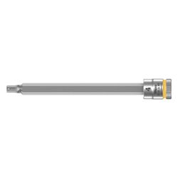 Wera Bitnuss 8740 A HF, 4x100mm, 1/4", Innensechskant, Mattverchromt, 05003334001... WERA-05003334001 4013288187185 (Abb. 1)