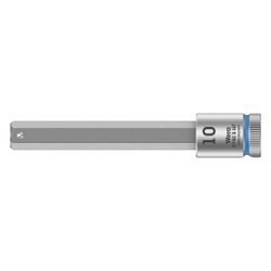 Wera Bitnuss 8740 B HF, 10mm, 3/8", 100mm, Mattverchromt, 05003044001... WERA-05003044001 4013288188823 (Abb. 1)
