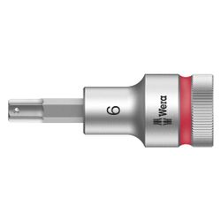 Wera Innensechskant-Steckschlüsseleinsatz 8740 C HF, 6x60mm, 1/2", Chrom-Vanadium, Ma... WERA-05003822001 4013288183231 (Abb. 1)