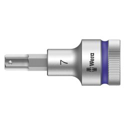 Wera Innensechskant-Steckschlüsseleinsatz 8740 C HF, 7x60mm, 1/2", Chrom-Vanadium, Ma... WERA-05003823001 4013288183248 (Abb. 1)