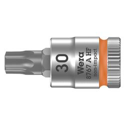 Wera Bitnuss 8767 A HF, Innensechsrund TX 30, 28mm, 1/4", 05003369001... WERA-05003369001 4013288186911 (Abb. 1)