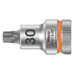 Wera Bitnuss 8767 B HF, Innensechsrund TX 30, 3/8", 35mm, Mattverchromt, 05003066001... WERA-05003066001 4013288188892 (Abb. 1)