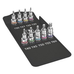 Wera Bitnuss-Satz 8767 C Innensechsrund HF 1, 1/2", 9-teilig, mit Haltefunktion, 0500... WERA-05004202001 4013288184276 (Abb. 1)
