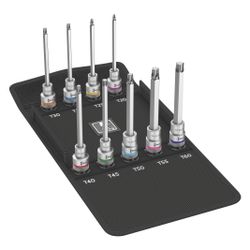 Wera Bitnuss-Satz 8767 C Zyklop, 1/2", 140mm, 9-teilig, 05004212001... WERA-05004212001 4013288185471 (Abb. 1)