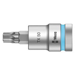 Wera Bitnuss 8767 C HF, Innensechsrund 50, 60mm, 1/2", Mattverchromt, 05003836001... WERA-05003836001 4013288183378 (Abb. 1)
