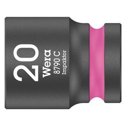 Wera Steckschlüsseleinsatz 8790 C Impaktor, 20mm, 1/2", Mattschwarz, 05004577001... WERA-05004577001 4013288210081 (Abb. 1)