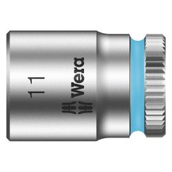 Wera Steckschlüsseleinsatz 8790 HMA, 11mm, 1/4", 23mm, Chrom-Vanadium, Mattverchromt,... WERA-05003510001 4013288120175 (Abb. 1)