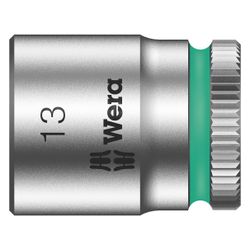 Wera Steckschlüsseleinsatz 8790 HMA, 1/4", SW 13mm, 23mm, Chrom-Vanadium, Mattverchro... WERA-05003512001 4013288120199 (Abb. 1)
