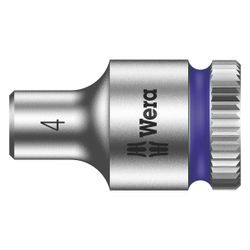 Wera Außensechskant-Steckschlüsseleinsatz 8790 HMA, 4mm, 23mm, 1/4", Mattverchromt... WERA-05003501001 4013288120083 (Abb. 1)