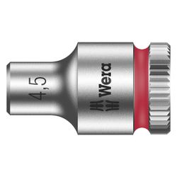 Wera Steckschlüsseleinsatz 8790 HMA, 4,5mm, 1/4", 23mm, Chrom-Vanadium, Mattverchromt... WERA-05003502001 4013288120106 (Abb. 1)