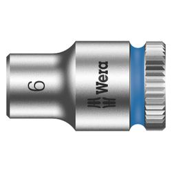 Wera Steckschlüsseleinsatz 8790 HMA, 6mm, 1/4", 23mm, Mattverchromt, 05003505001... WERA-05003505001 4013288120137 (Abb. 1)