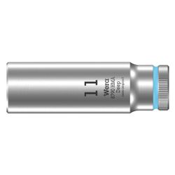 Wera Steckschlüsseleinsatz 8790 HMA Deep, 11mm, 1/4", 50mm, Chrom-Vanadium, Mattverch... WERA-05004508001 4013288210319 (Abb. 1)