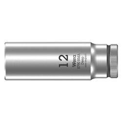 Wera Steckschlüsseleinsatz 8790 HMA Deep, 1/4", 12mm, 50mm, Chrom-Vanadium, Mattverch... WERA-05004509001 4013288210326 (Abb. 1)
