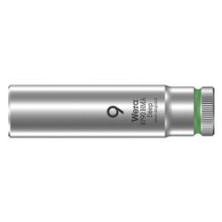 Wera Steckschlüsseleinsatz 8790 HMA Deep, 9mm, 50mm, 1/4", Chrom-Vanadium, Mattverchr... WERA-05004506001 4013288210296 (Abb. 1)