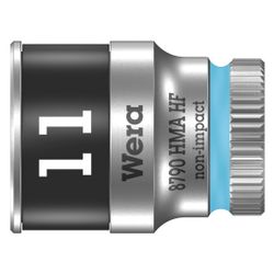 Wera Steckschlüsseleinsatz 8790 HMA HF, 11mm, 1/4", 23mm, Chrom-Vanadium, Mattverchro... WERA-05003726001 4013288185723 (Abb. 1)
