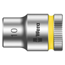 Wera Steckschlüsseleinsatz 8790 HMB, 10mm, 3/8", 29mm, Chrom-Vanadium, Mattverchromt... WERA-05003555001 4013288120359 (Abb. 1)