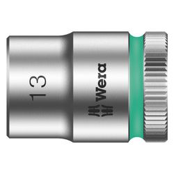 Wera Steckschlüsseleinsatz 8790 HMB, 13mm, 3/8", 29mm, Chrom-Vanadium, Mattverchromt... WERA-05003558001 4013288120380 (Abb. 1)