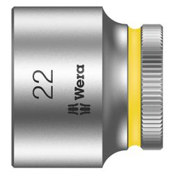 Wera Steckschlüsseleinsatz 8790 HMB, 3/8" 22x30mm, Chrom-Vanadium, Mattverchromt... WERA-05003567001 4013288120472 (Abb. 1)