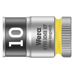 Wera Steckschlüsseleinsatz 8790 HMB HF, 3/8", 10 x 29mm, Mattverchromt, 05003744001... WERA-05003744001 4013288193957 (Abb. 1)