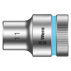 Wera Steckschlüsseleinsatz 8790 HMC, 11mm, 1/2", 37mm, Chrom-Vanadium, Mattverchromt... WERA-05003602001 4013288120625 (Abb. 1)