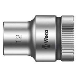 Wera Steckschlüsseleinsatz 8790 HMC, 12mm, 1/2", 37mm, Mattverchromt, 05003603001... WERA-05003603001 4013288120656 (Abb. 1)
