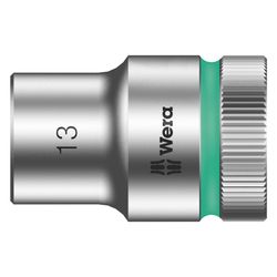 Wera Steckschlüsseleinsatz 8790 HMC, 1/2", 13 x 37mm, Chrom-Vanadium, Mattverchromt, ... WERA-05003604001 4013288120663 (Abb. 1)
