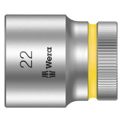 Wera Steckschlüsseleinsatz 8790 HMC, 22mm, 1/2", 37mm, Chrom-Vanadium, Mattverchromt,... WERA-05003613001 4013288120755 (Abb. 1)