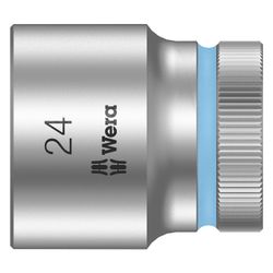 Wera Steckschlüsseleinsatz 8790 HMC, 24mm, 1/2", 37mm, Chrom-Vanadium, Mattverchromt,... WERA-05003614001 4013288120762 (Abb. 1)