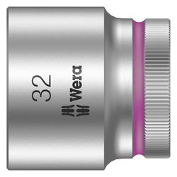 Wera Steckschlüsseleinsatz 8790 HMC, 32mm, 1/2", 42mm, Chrom-Vanadium, Mattverchromt... WERA-05003617001 4013288120793 (Abb. 1)