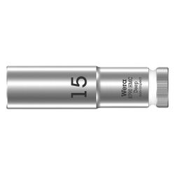 Wera Steckschlüsseleinsatz 8790 HMC Deep, 15mm, 1/2", 83mm, Chrom-Vanadium, Mattverch... WERA-05004555001 4013288210616 (Abb. 1)