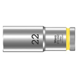 Wera Steckschlüsseleinsatz 8790 HMC Deep, 22mm, 1/2", 83mm, Chrom-Vanadium, Mattverch... WERA-05004562001 4013288210685 (Abb. 1)