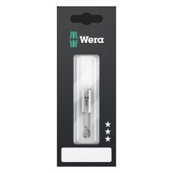 Wera Universalhalter 899/4/1 S, 1/4"-Sechskant x 50mm, magnetisch, Edelstahl, 0516097... WERA-05160976001 4013288105271 (Abb. 1)