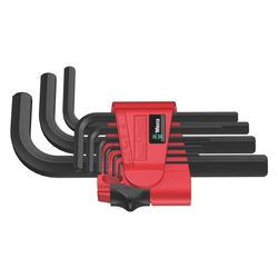 Wera Winkelschlüsselsatz 950/9 Hex-Plus 7, 1,5-10mm, BlackLaser, 9-teilig, 0502173700... WERA-05021737001 4013288112286 (Abb. 1)