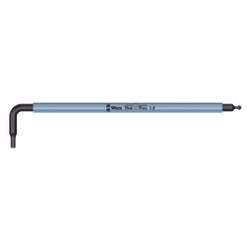 Wera Winkelschlüssel 950 SPKL, 1,5x90mm, Hex-Plus, Kugelkopf, BlackLaser, Kunststoffu... WERA-05022600001 4013288167842 (Abb. 1)